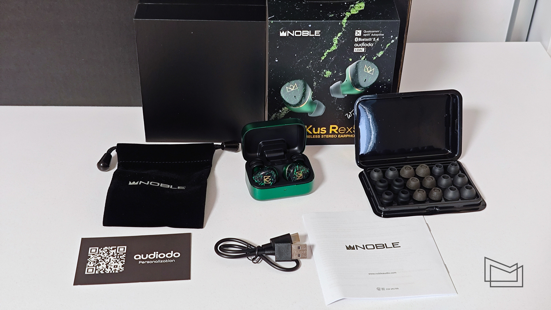 Noble Audio FoKus Rex5 review: package